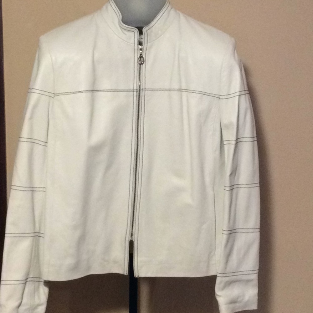 St John Sport leather jacket